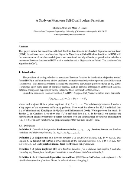 File:Altun Riedel A Study on Monotone Self-Dual Boolean Functions.pdf